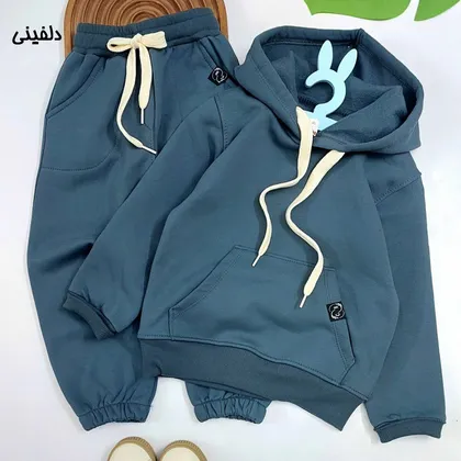 هودی شلوار تو کرکی بیسیک