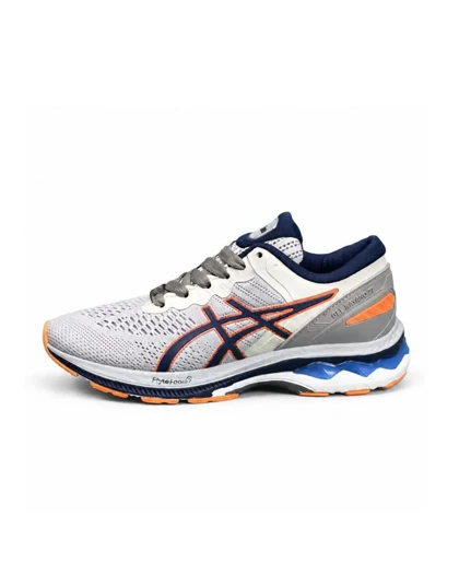 کتانی مردانه مدل اسیکس رانینگ طوسی نارنجی Asics
