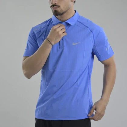 پولوشرت ورزشی مردانه نایک مدل 579 نیلی