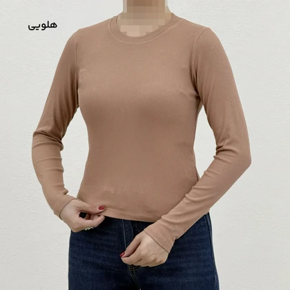 بلوز زنانه پنبه کبریتی رنگی | آی بولک