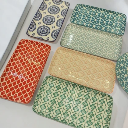 رولت خوری طرح دار دنی هوم بزرگ / BA43