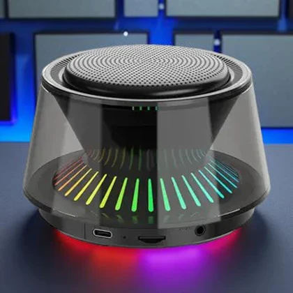 اسپیکر بلوتوثی قابل حمل مدل glow 2407