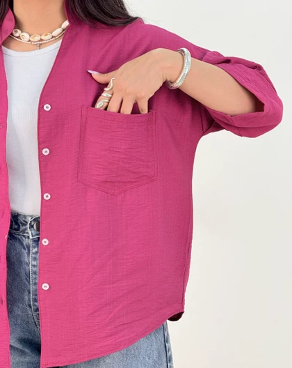 شومیزتک جیب سودا(37)کد:5553