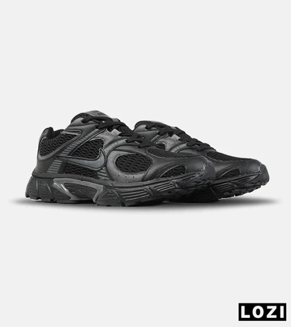 کفش کتانی مردانه و زنانه مشکی خاکستری نایک NIKE v5 RNR مدل 8809