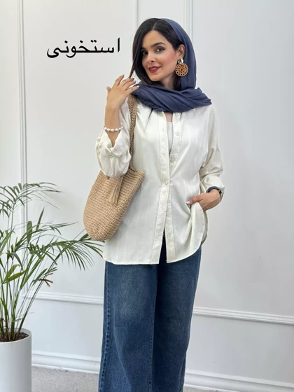 مانتو شومیزی میرا ( دارای ایراد جزئی )