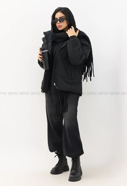 کاپشن آستین فینگری پشم شیشه کد1004902