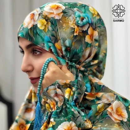 چادرنماز آستین‌دار بهاران