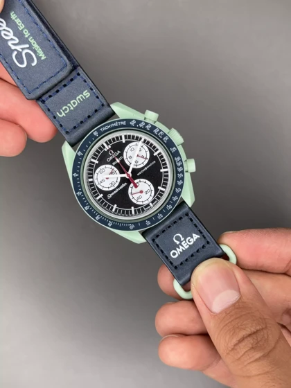 ساعت مچی امگا سواچ ماموریت به زمین Omega x Swatch Mision to the earth