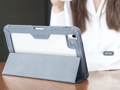 کاور کلاسوری بامپردار آیپد 10 و 10.9نیلکین Nillkin Apple iPad 10/10.9 2022 Bumper Leather Case Pro