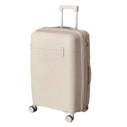 چمدان وارداتی نشکن پاور مدل POWER - PWR40340 MEDIUM سایز متوسط (کاور چمدان - کاور کت - کاور کفش)