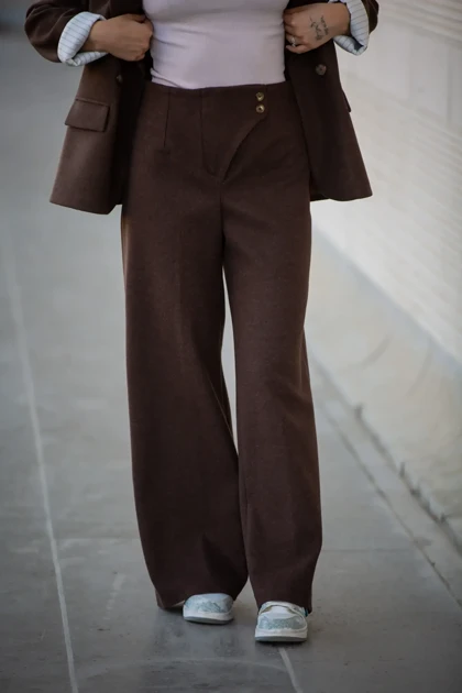 شلوار فوتر نقاب کج