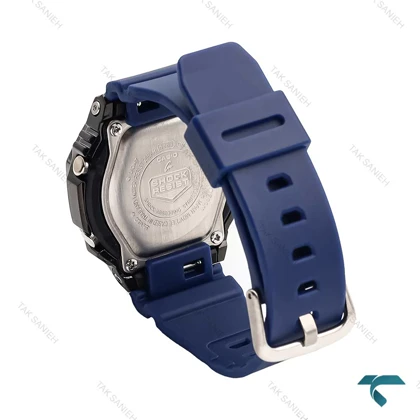 ساعت جیشاک GM-S2100 زنانه سرمه ای مشکی صفحه آبرنگ G-shock-6389-L
