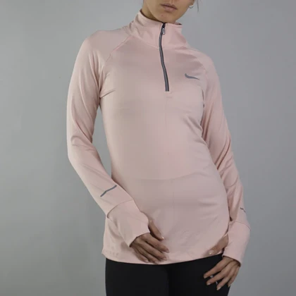 استرج نیم زیپ زنانه نایک مدل SRN-2B1286 صورتی روشن