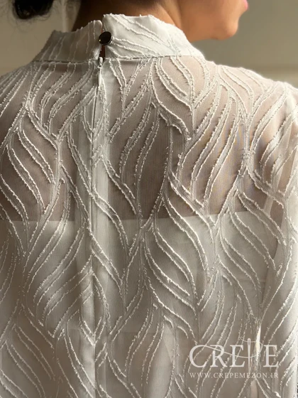 شومیز دوتیکه حریر پاپیونی