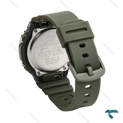 جیشاک زنانه GMA-S2100 سبز صفحه مشکی G-shock-6410-L