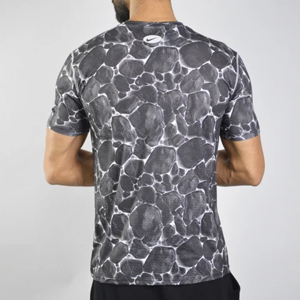 تیشرت ورزشی مردانه نایک مدل GMS-3G1302 طوسی