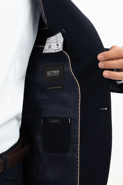 کت و شلوار مردانه دو تکه دو دکمه کلاسیک