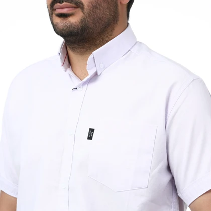 پیراهن آستین کوتاه مردانه تن کوک مدل 121296