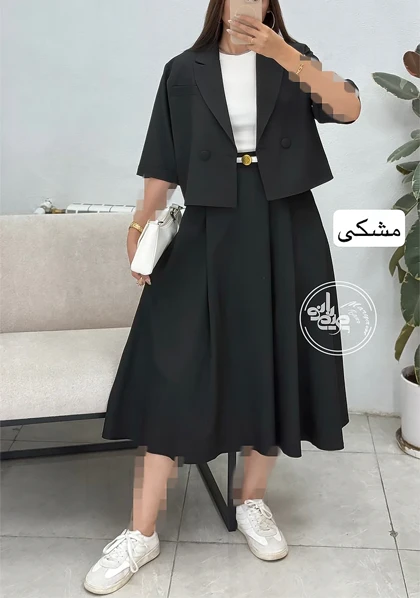 کراپ دامن ملیکا