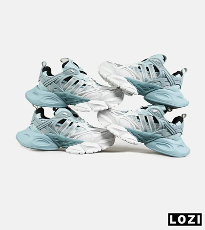 کفش کتانی مردانه و زنانه سفید آبی ADIDAS performance x9000l4 مدل 7357