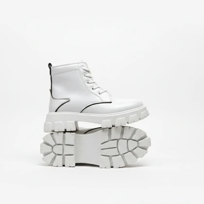 نیم بوت بندی رکسانا سفید کد 295066