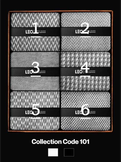 جوراب مردانه لئو کد 101