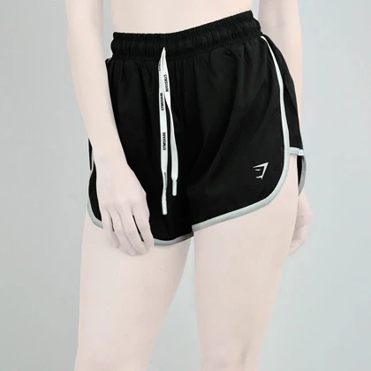 شلوارک ورزشی زنانه جیم شارک مدل PB-4H0253 مشکی