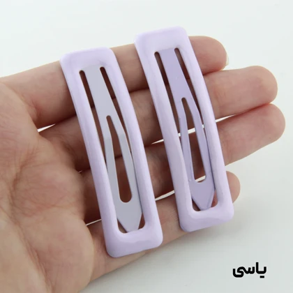 گیره مو دخترانه طرح تق تقی مستطیل