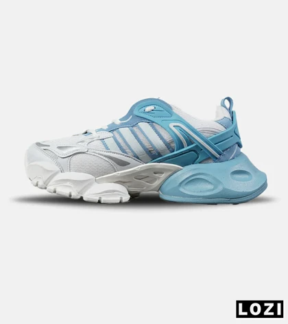 کفش کتانی مردانه و زنانه سفید آبی ADIDAS performance x9000l4 مدل 7626