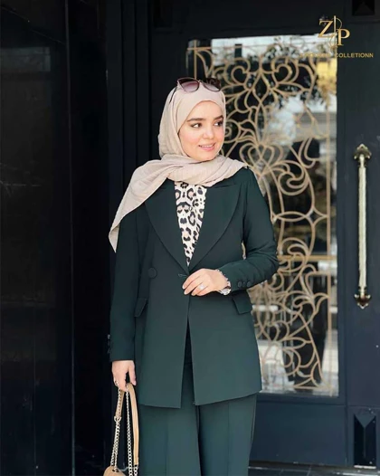 کت تک زنانه اسپرت یقه بلیزر لیان