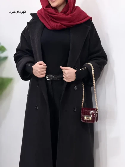 پالتو فوتر بلند آستردار آیسو دلبر 3