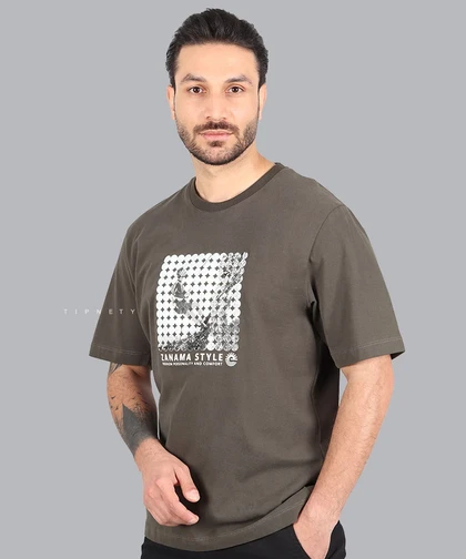 تیشرت طرح دار مردانه لجنی 1421