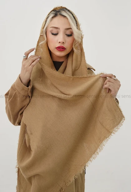 شال موهری ساده رنگی کد1004510