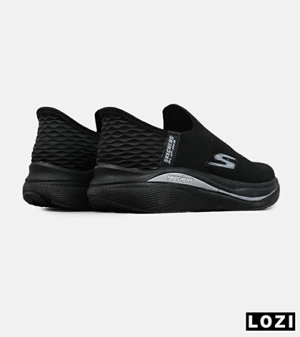 کفش کتانی طبی ورزشی مشکی SKECHERS Slip-Ins مدل 8804