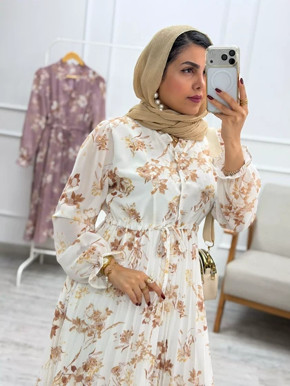 پیراهن حریر الی