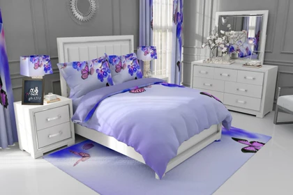 روتختی طرح پروانه برند رویال کد N-1211