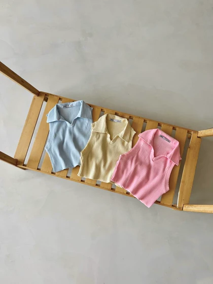 تاپ یقه دار - کد 994