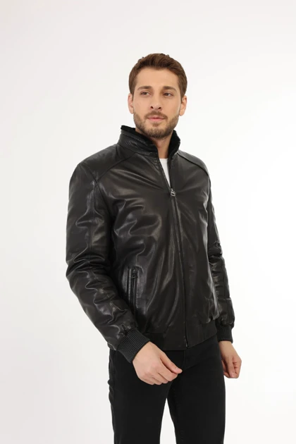 کت و کاپشن مردانه new-venture-gian-ferre-solid-leather new-venture-gian-ferre-solid-leather