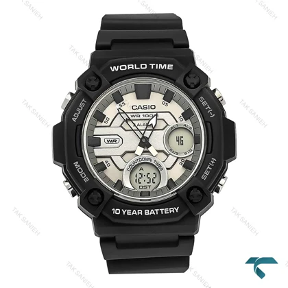 ساعت مردانه کاسیو دو زمانه AEQ-120 اصلی Casio-7701-G