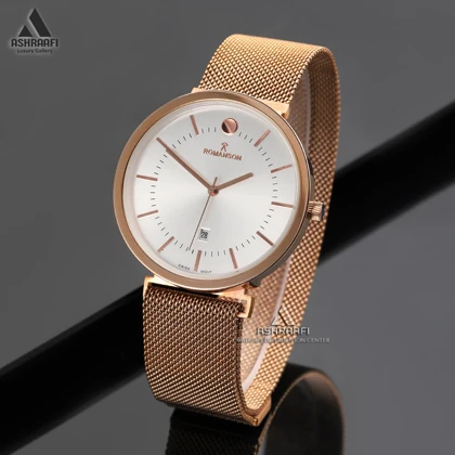 ساعت رومانسون بند حصیری Romanson 17110