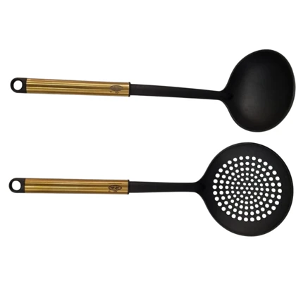 سرویس کفگیر و ملاقه 7 پارچه KZP مدل رویال