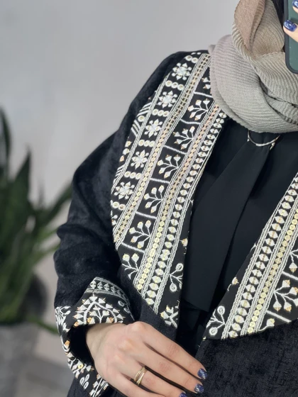 کت مزونی سوزندوزی