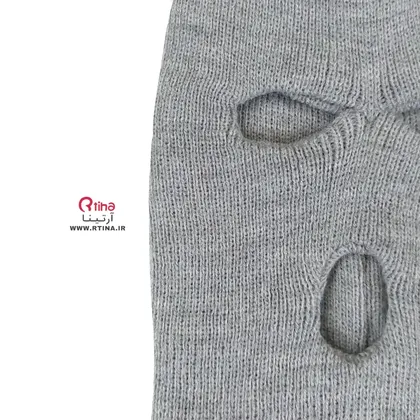 کلاه ماسک پوشاندن صورت رنگ خاکستری کلاسیک