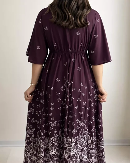 پیراهن حاشیه‌دار دلیار