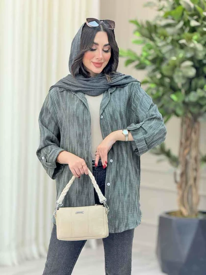 مانتو آستین پاگن ژاله