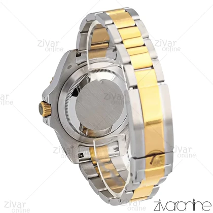 ساعت رولکس سابمارینر مردانه طلایی نقره ای صفحه سبز 107060