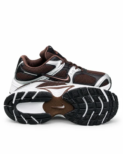کفش کتانی مردانه رانینگ مدل نایکی V5 موکا طوسی مشکی Nike V5