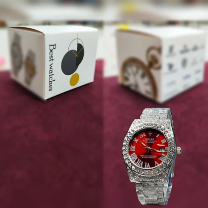 ساعت مچی عقربه ای مدل فول نگین