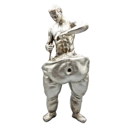 مجسمه بدنسازی مدل پیکر تراش 6Pack پلی‌استری