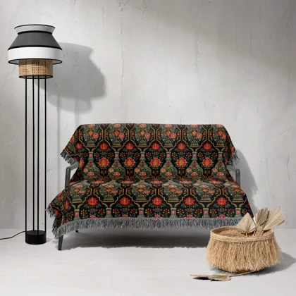 شال مبل ریش دار classic 62